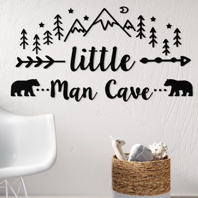 Décalcomanie murale Little Man Cave