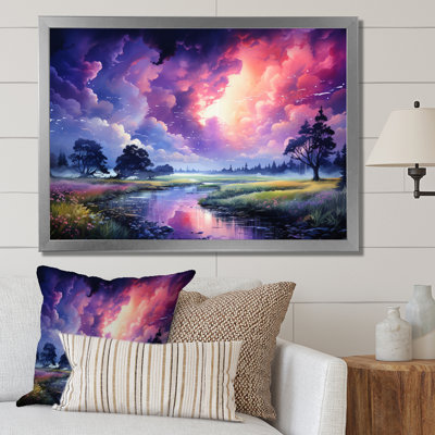 «Storm Dancing Rainbows I» sur toile