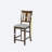 Neavah Upholstered Counter Stool with Solid Wood Frame-466758343