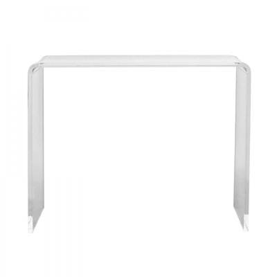 Acrylic Console Table Clear Acrylic End Table Transparent Acrylic Side Table
