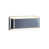 Brushed Chrome Outer/ White Inner