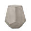 Bureau d'appoint en béton gris