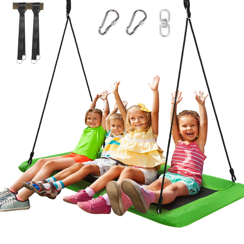 Portique pour enfant 60 po Gymax, Vert