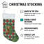 Chaussette de Noël chocolat Labrador Retriever-119850464