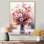 Décoration murale Lapline rose et blanc Marigold Glow I - souci