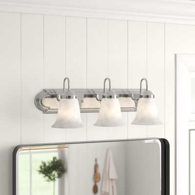 Éclairage de salle de bain à 3 lumières à intensité variable West Bridgewater