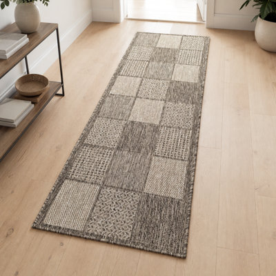 Runner Bircham Geometric 80cm X 250cm Area Rug