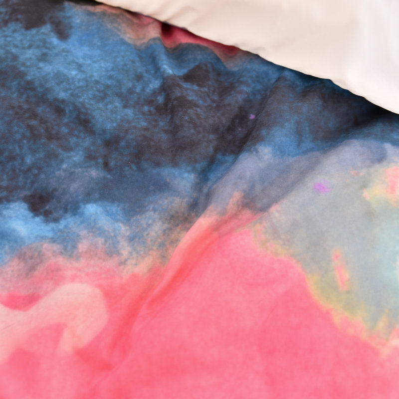 Jacqueline Maldonado Polyester Abstract Duvet Cover, Twin/Twin XL Duvet Cover + 1 Standard Sham