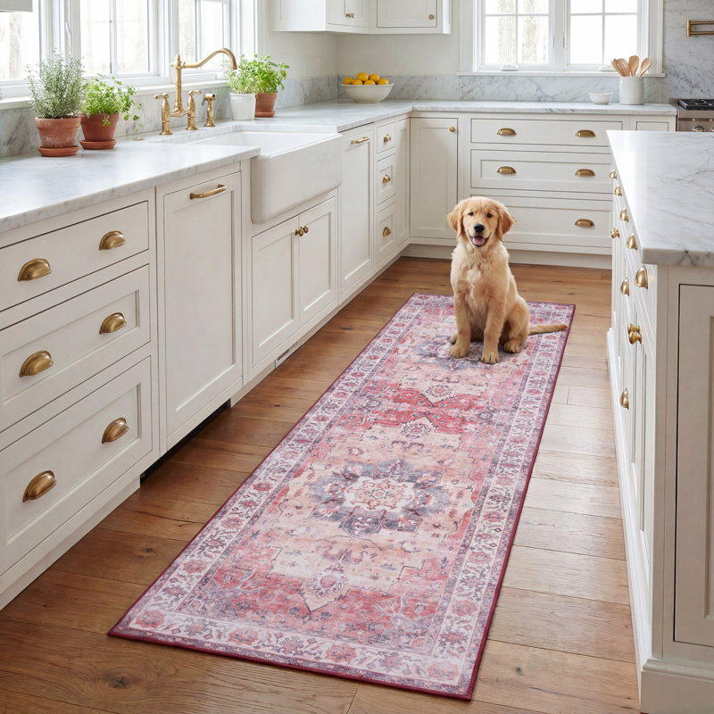 Tucson Performance Machine Washable Oriental Rug, Runner 2'6" x 8'