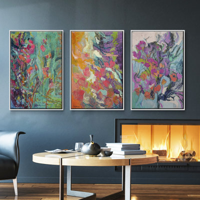 " Descending Graces " 3 - Pieces