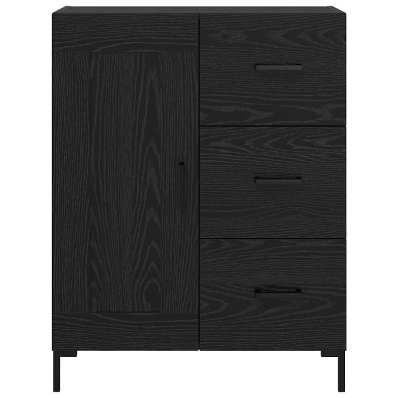 Rectangle Sideboard Accent Chest, Black Oak