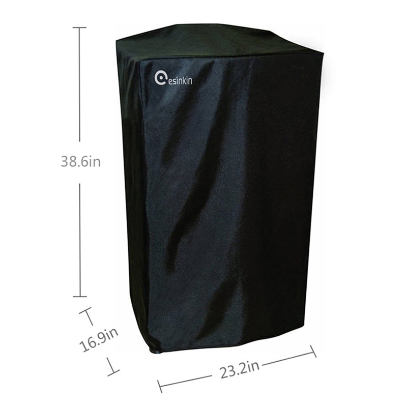 30-inch Vertical BBQ Smoker Weather-Resistant Polyester Cover to Fit All Masterbuilt 30-inch Vertical Smokers in Black, Model MB20080110