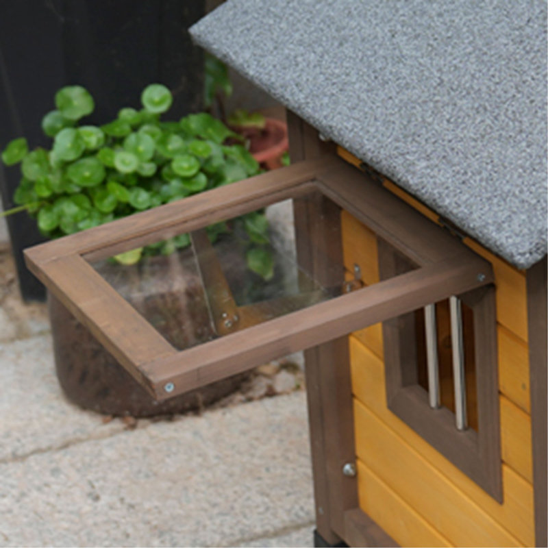 45 Inch Solid Wood Dog House