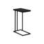 Table d'appoint, en forme de C, bout, côté, collation, salon, métal stratifié, contemporain, moderne-59740212