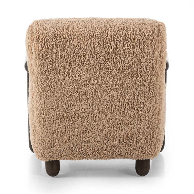 Aniston Chair, Andes Toast Polyester, Burnt Birch, Burnt Birch