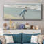 «Beach Set Heron», reproduction sur toile-106857416-106857419