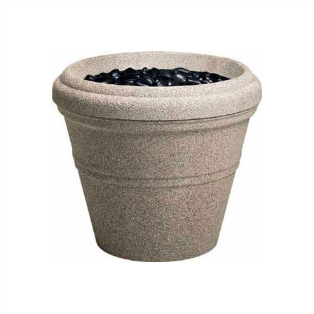 Handmade Pot Planter, Soft White