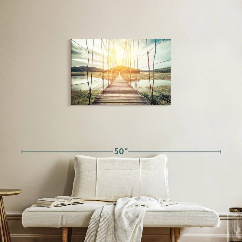 Lilie Rope Bridge, 20" H x 30" W