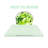 3-Inch Green Tea Infused Memory Foam Mattress Topper-1331815410
