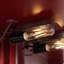 Wine Cabinet with Adjustable Glass Shelves Carved Decoration-2031506706