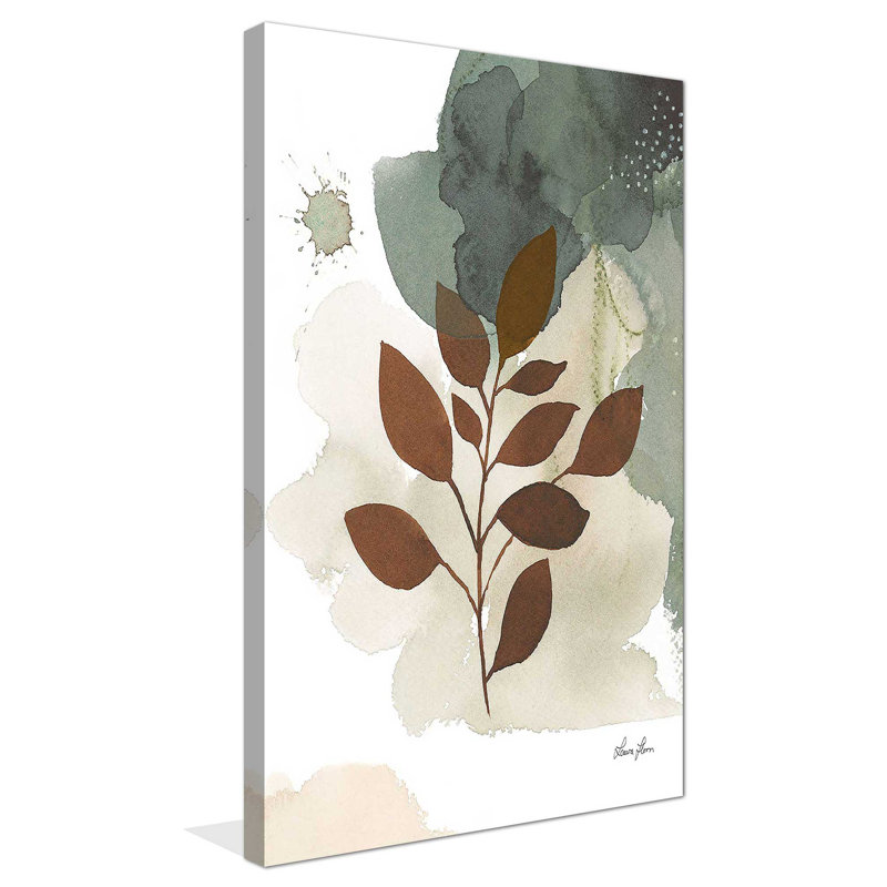 «Sage Bliss II» par Laura Horn - Peinture, Toile tendue, H 30 po x l 18 po x P 1 po