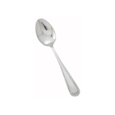 Cuillère à soupe en acier inoxydable Dots, poids lourd, 9 po (paquet de 12)
