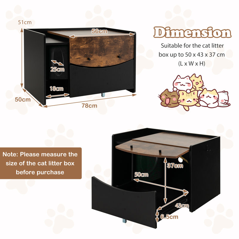 Astere Litter Box Enclosure