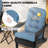 4" Thick Sunbrella Seat/back Cushion For Adirondack Chair-111120633-111120630