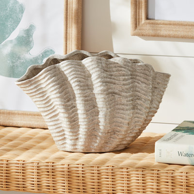 Seashore Handmade Clay Table Vase