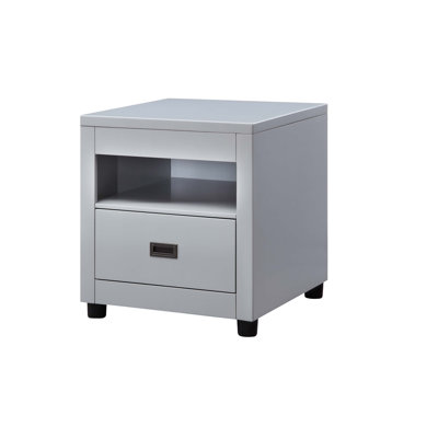 Table de bout Eleanor Dove Grey Finish