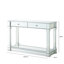 Jessee 120.5cm Glass Top Console Table