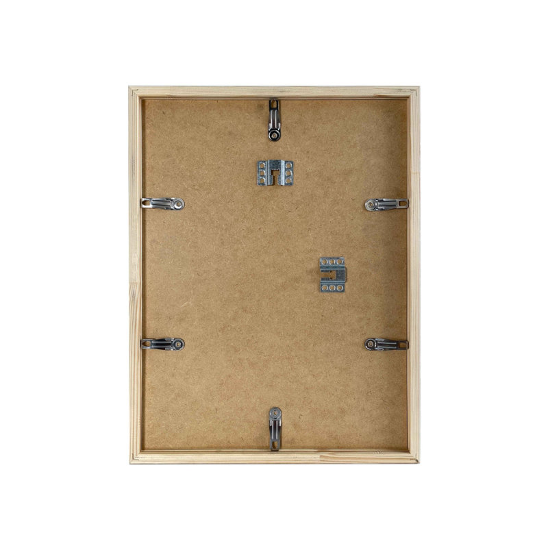 nielsen Quadrum Wooden Picture Frame With Glass Front, White, 30cm H x 24cm W x 2.5cm D