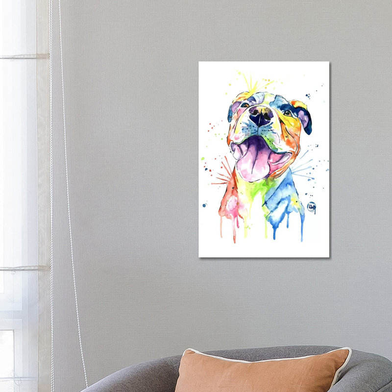 A Softer Side by Lisa Whitehouse - Painting on Canvas, 66.04 cm H x 45.72 cm W x 1.91 cm D, Wrapped Canvas