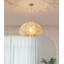 Lustre nordique à tissage en bois antique de style français-133228145