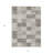 3' X 5' Beige And Gray Geometric Washable Indoor Outdoor Area Rug
