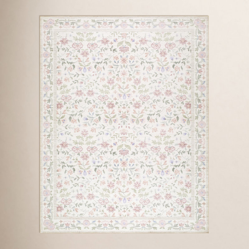 Tapis lavable à la machine Blandburg Myla, Rectangle 2' x 2'11"