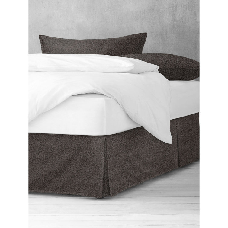 Jupe De Lit Natori Tangka California King – Lin Et Coton, Couleur Port élégante