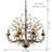West Oak Lane 6 - Light 24" Candle Style Classic / Traditional Chandelier