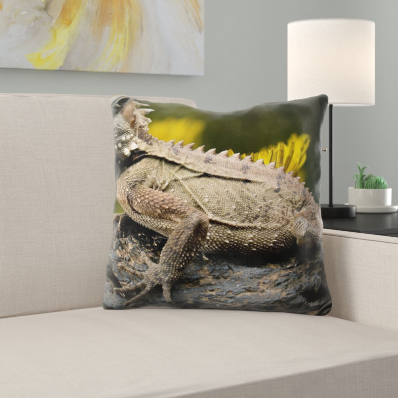 Microsuede Throw Pillow