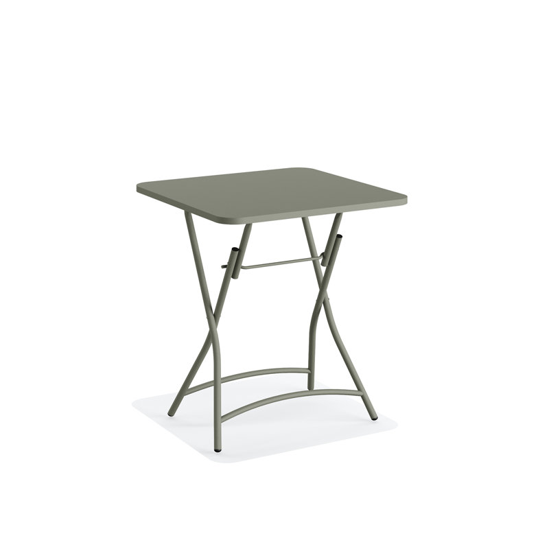 Asencion 2 - Person Patio Dining Set with Square Table, Green