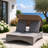 Faust Outdoor Double chaise with Cushions