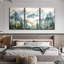 3 Piece Wrapped Canvas Wall Art