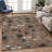 Machine Washable Indoor/Outdoor Chantille ACN2649 Botanical Rug-697883368-697883388