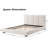 Birch Boucle Platform Bed-114509210-114509209