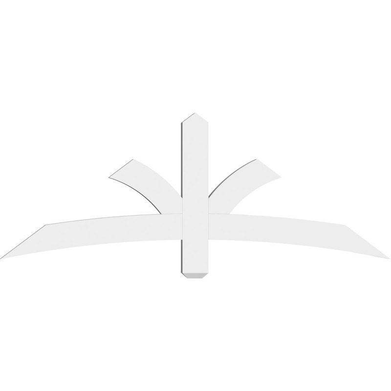 Support pour pignon Davenport, H 22,5 po x l 60 po (pas: 9/12), P 2 po x F 6 po, Signature uréthane