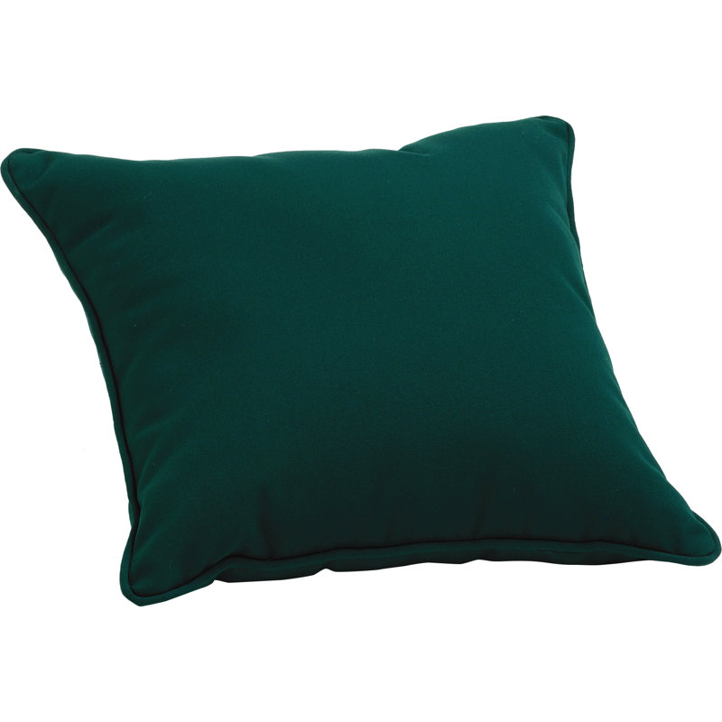 Sunbrella® /PolyThrow Pillow, Hunter