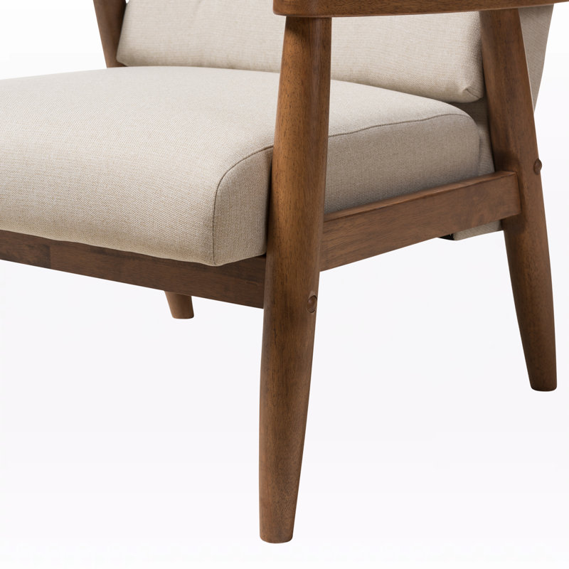Méridienne et repose-pieds de 20,67 po Kellems, Beige clair