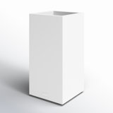 Block Series Pedestal Planter