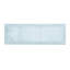 Tapis pour salle de bain 100% coton réversible, 3000 g / m², bleu 21 x 34 po, texture douce et douce, bleu lourd, coton, réversible,-1368935254