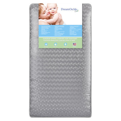 Greenguard Gold Certified 2 Stage Standard Crib/Toddler Rectangle Mattress